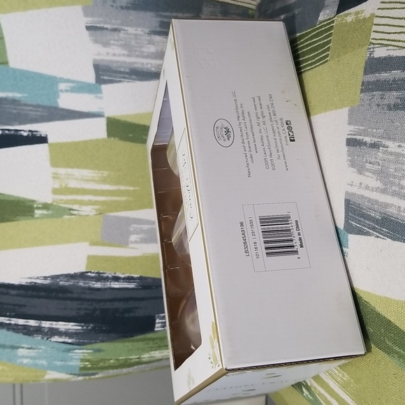 Laura Ashley 3 Piece Cherry Blossoms Battery Operated LED Candle Set - Picture 4 of 11